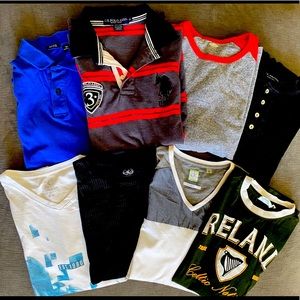 Men’s Medium Casual shirt Lot of 8